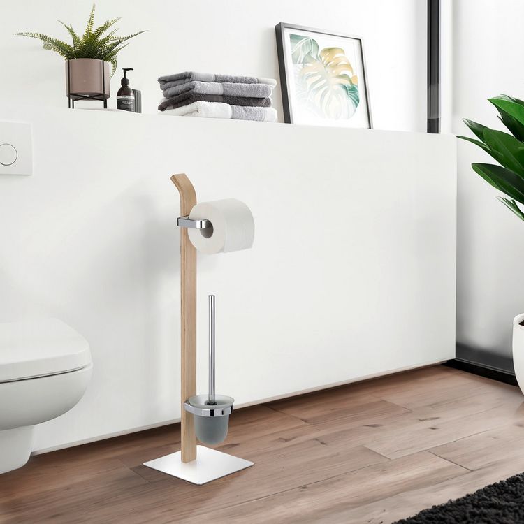 Stand WC-Garnitur Mod. Samona Nature, aus Holz kaufen