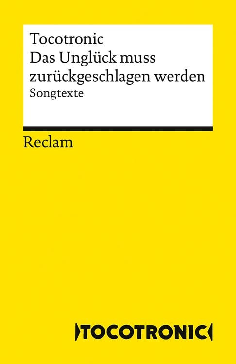 Produktbild: Das Unglück muss zurückgeschlagen werden. Songtexte