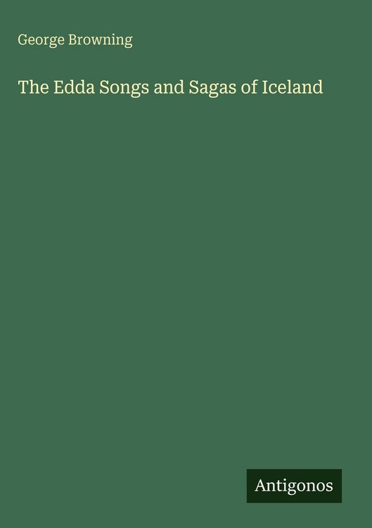 Produktbild: The Edda Songs and Sagas of Iceland