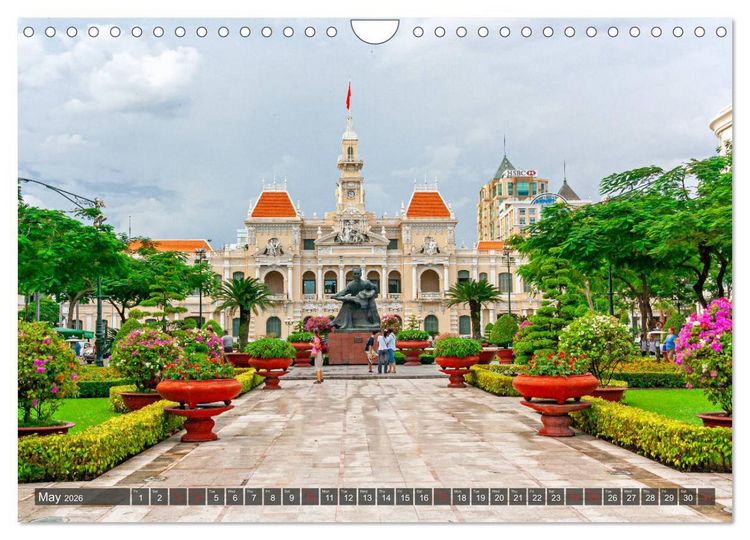 Produktbild: Dream destinations around the world (Wall Calendar 2026 DIN A4 landscape), CALVENDO 12 Month Wall Calendar