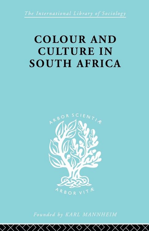 Produktbild: Colour and Culture in South Africa