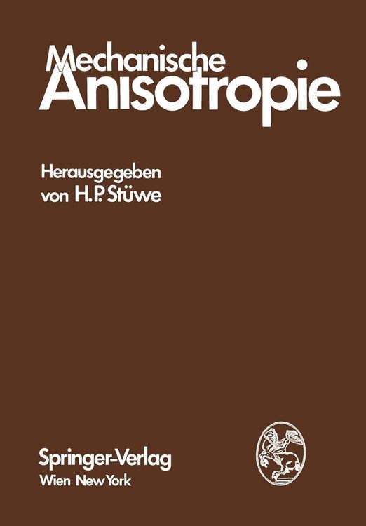 Produktbild: Mechanische Anisotropie