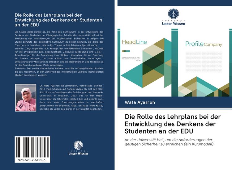 Produktbild: Die Rolle des Lehrplans bei der Entwicklung des Denkens der Studenten an der EDU