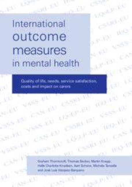 Produktbild: International Outcome Measures in Mental Health