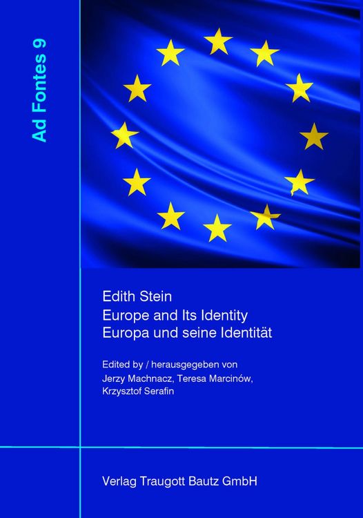 Produktbild: Edith Stein, Europe and Its Identity - Europa und seine Identit&auml;t