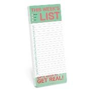 Produktbild: This Week's List Make-a-List Pad