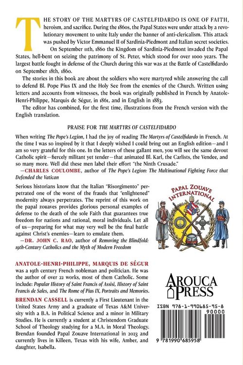 Produktbild: The Martyrs of Castelfidardo