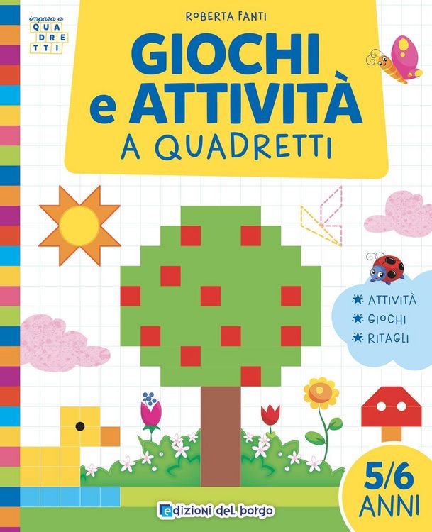 Produktbild: Giochi e attivit&agrave; a quadretti