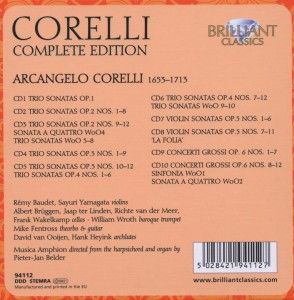 Produktbild: Baudet, R: Corelli Edition: Complete Works/Gesamtwerk