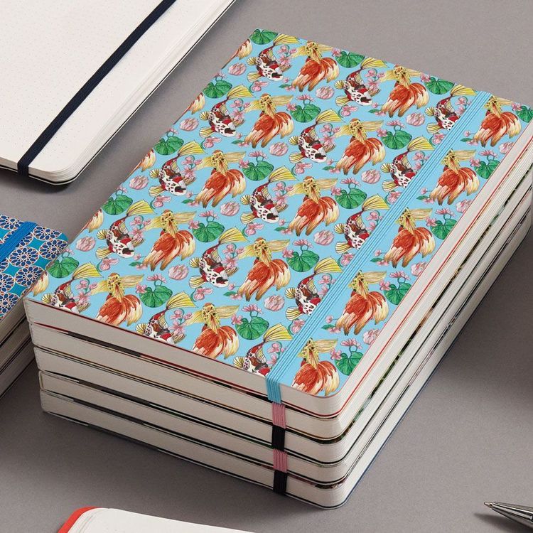 Produktbild: Notizbuch A5, Koi