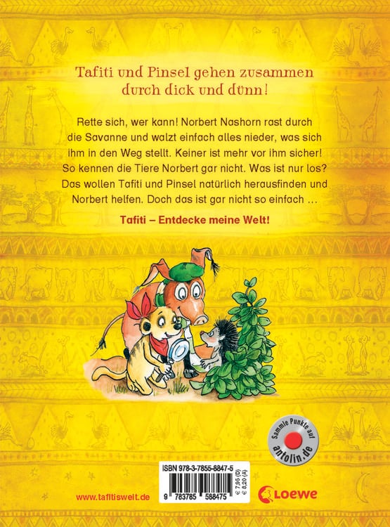 Produktbild: Tafiti und das schlecht gelaunte Nashorn (Band 11)