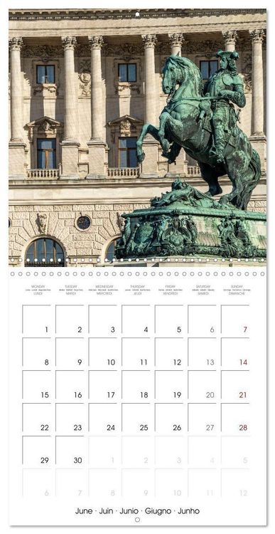 Produktbild: Austria - Vienna (Wall Calendar 2026 12 &times; 12 Inch) CALVENDO 12 Month Wall Calendar