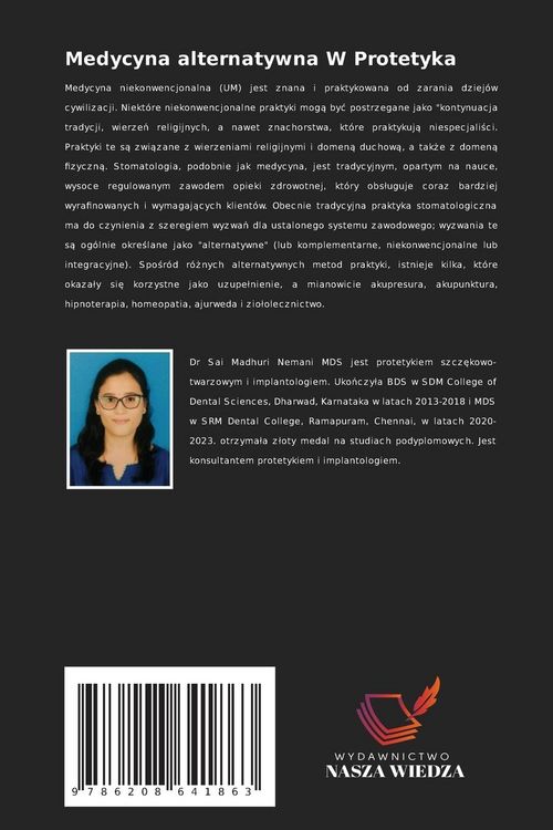 Produktbild: Medycyna alternatywna W Protetyka