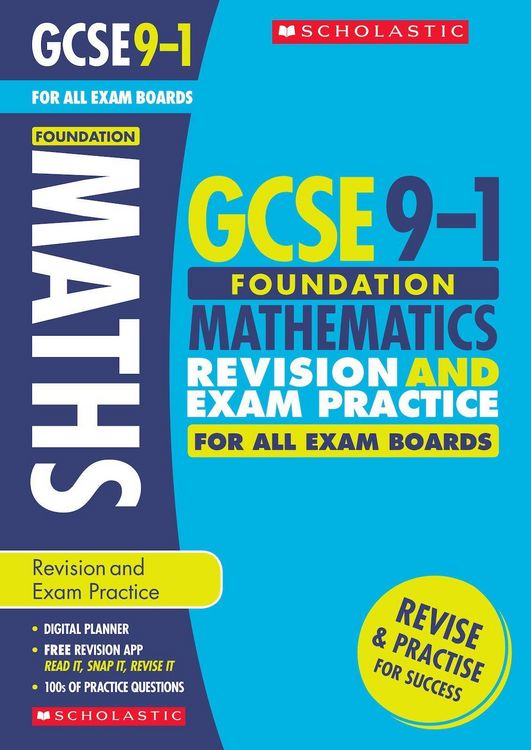 Produktbild: Maths Foundation Revision and Exam Practice Book for All Boards