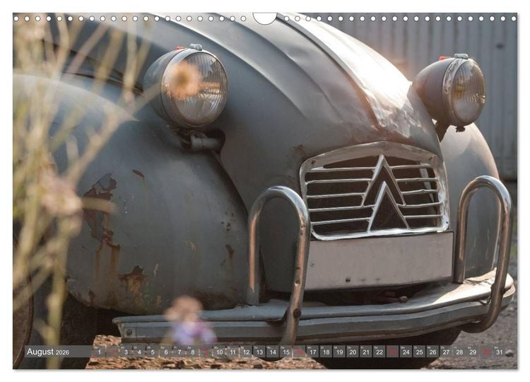 Produktbild: Citro&euml;n 2CV Alte Liebe rostet nicht (Wandkalender 2026 DIN A3 quer), CALVENDO Monatskalender