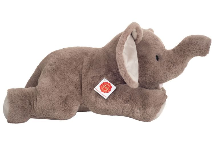 Produktbild: Teddy Hermann 907442 - Elefant liegend, Pl&uuml;schtier, 55 cm