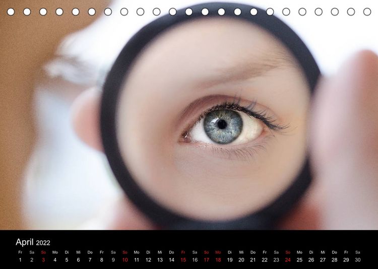 Produktbild: Ein Blick sagt mehr als 1000 Worte (Tischkalender 2022 DIN A5 quer)