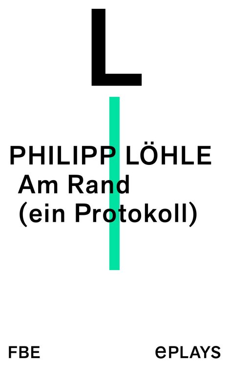 Produktbild: Am Rand (ein Protokoll)