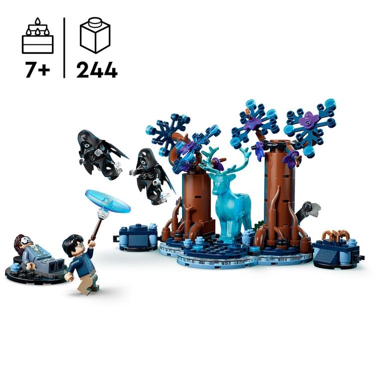 Produktbild: LEGO Harry Potter 76475 Verbotener Wald: Expecto Patronum, Spielzeug