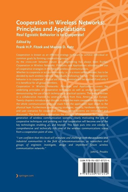 Produktbild: Cooperation in Wireless Networks: Principles and Applications