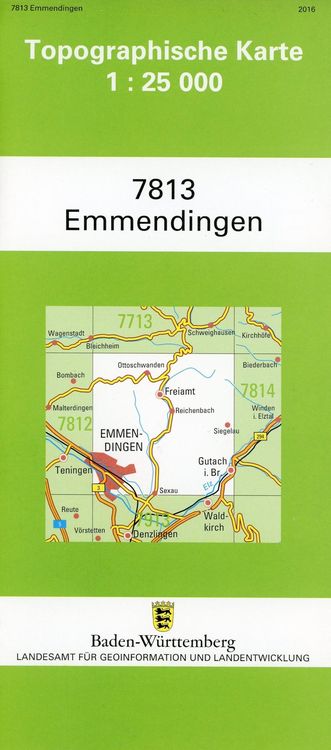Produktbild: Emmendingen 1 : 25 000