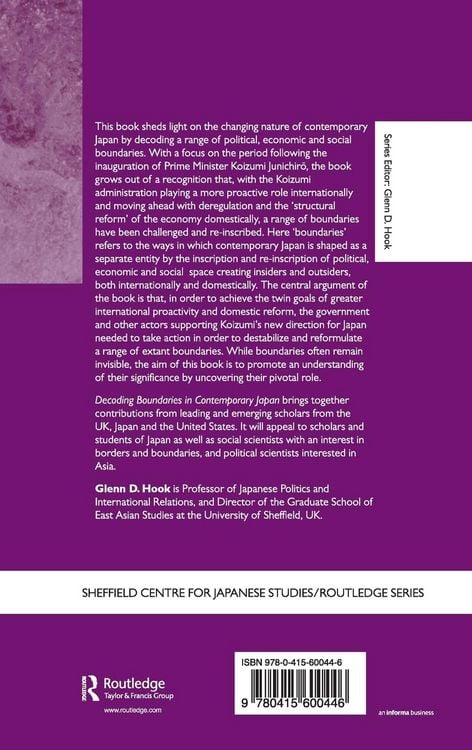 Produktbild: Decoding Boundaries in Contemporary Japan