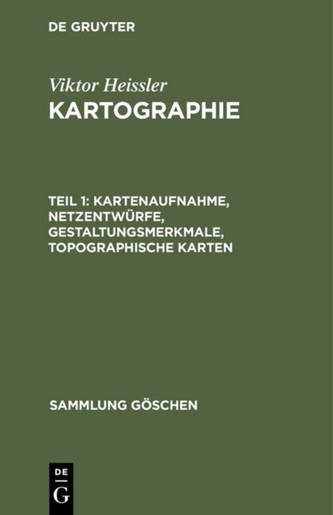 Produktbild: Kartenaufnahme, Netzentw&uuml;rfe, Gestaltungsmerkmale, topographische Karten