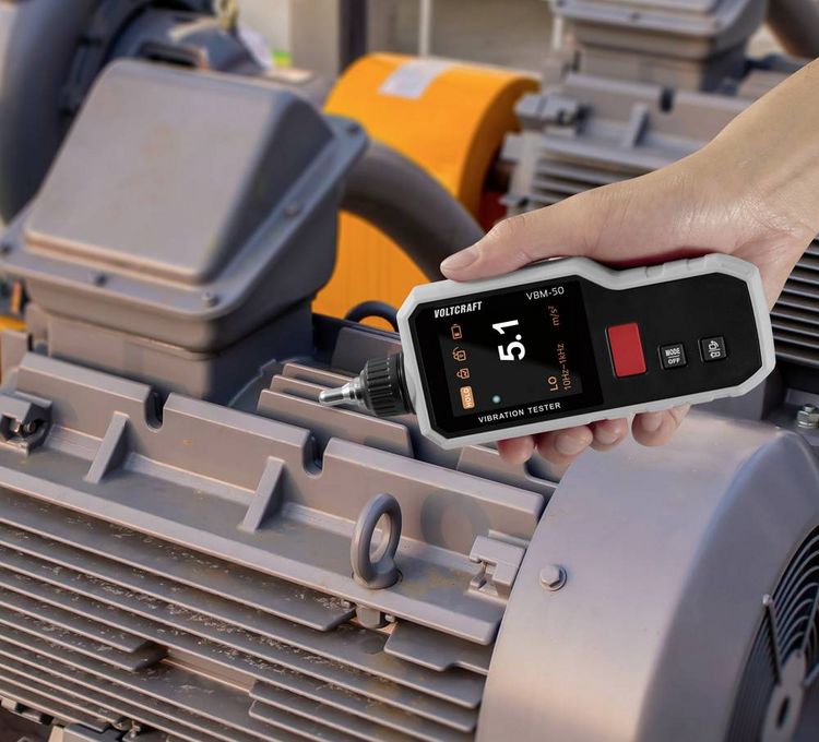 Produktbild: VOLTCRAFT VBM-50 Vibrationsmessger&auml;t 5