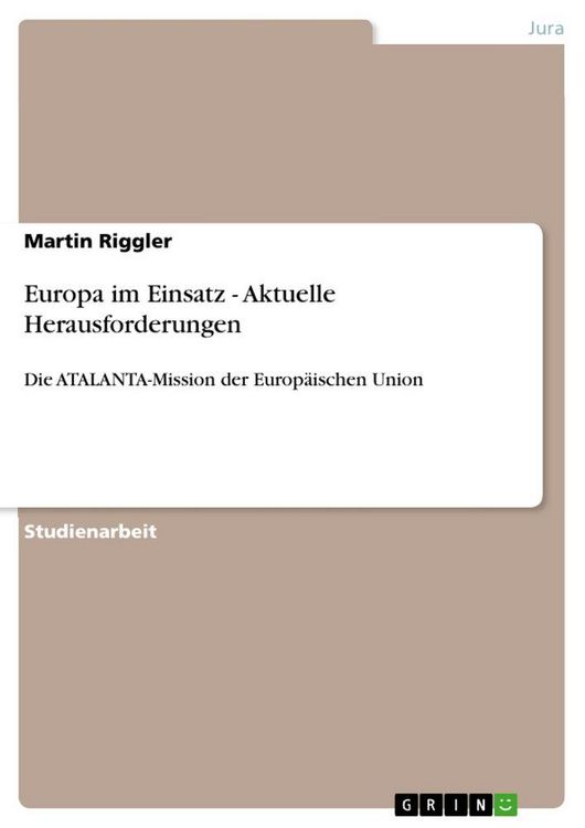 Produktbild: Europa im Einsatz - Aktuelle Herausforderungen