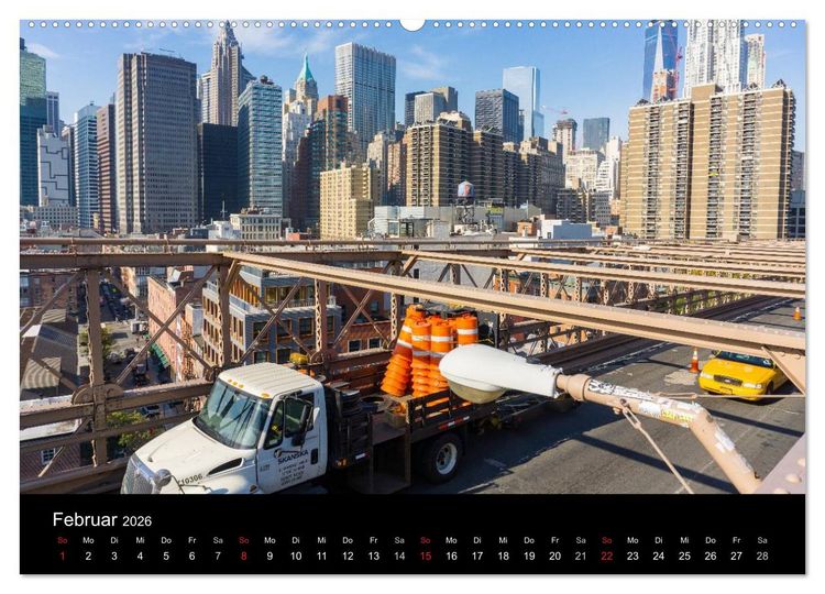 Produktbild: Herbst in New York (Wandkalender 2026 DIN A2 quer), CALVENDO Monatskalender