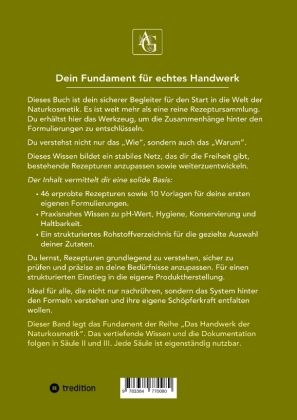 Produktbild: Naturkosmetik - Das Fundament - S&auml;ule I - Grundlagen: Naturkosmetik selber machen