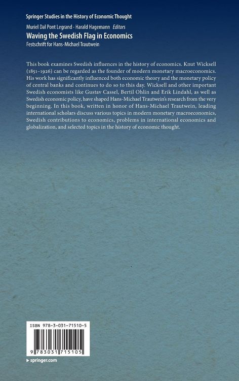 Produktbild: Waving the Swedish Flag in Economics