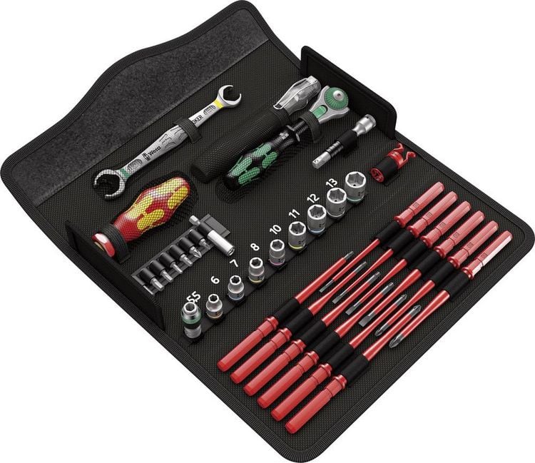 Produktbild: Wera KK W 1 05135926001 Werkzeugset Heimwerker in Tasche 35teilig