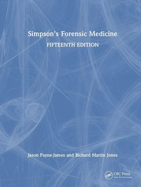 Produktbild: Simpson's Forensic Medicine