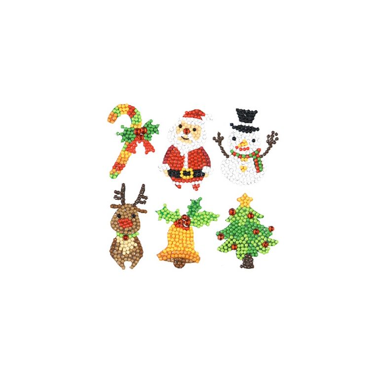 Produktbild: PRACHT Diamond Painting Sticker Weihnachten Set