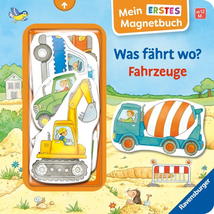 Produktbild: Mein erstes Magnetbuch - Was fährt wo? Fahrzeuge