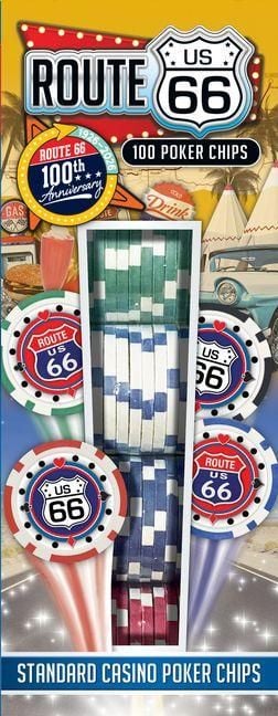 Produktbild: Rt 66 100 PC Poker Chips