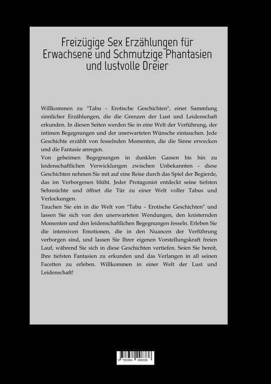 Produktbild: Tabu - Erotische Geschichten