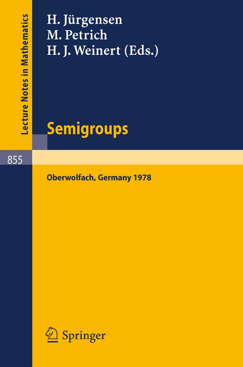 Produktbild: Semigroups