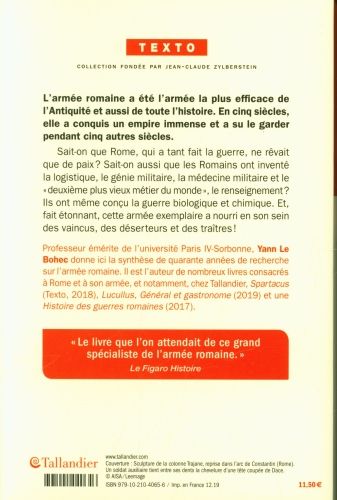 Produktbild: La guerre romaine : 58 av. J.-C.-235 apr. J.-C.