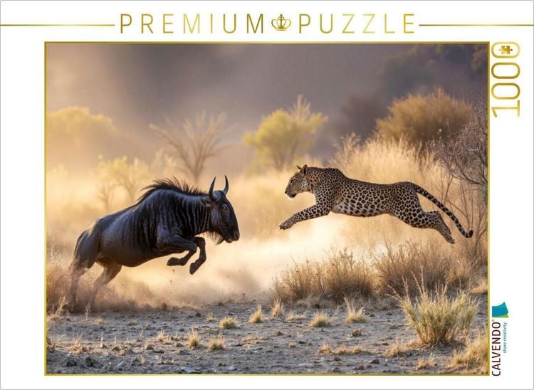Produktbild: CALVENDO Puzzle Ein Verteidigungskampf | 1000 Teile Lege-Gr&ouml;&szlig;e 64x48cm Foto-Puzzle f&uuml;r gl&uuml;ckliche Stunden
