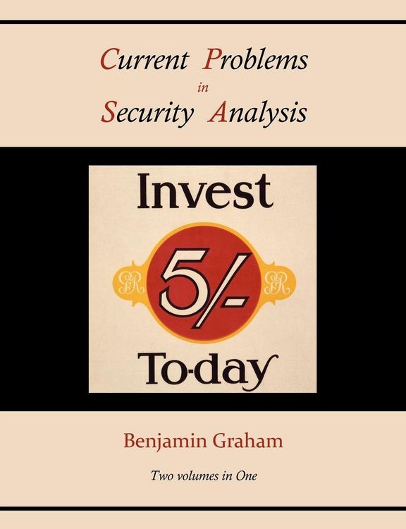 Produktbild: Current Problems in Security Analysis (Two volumes in One)