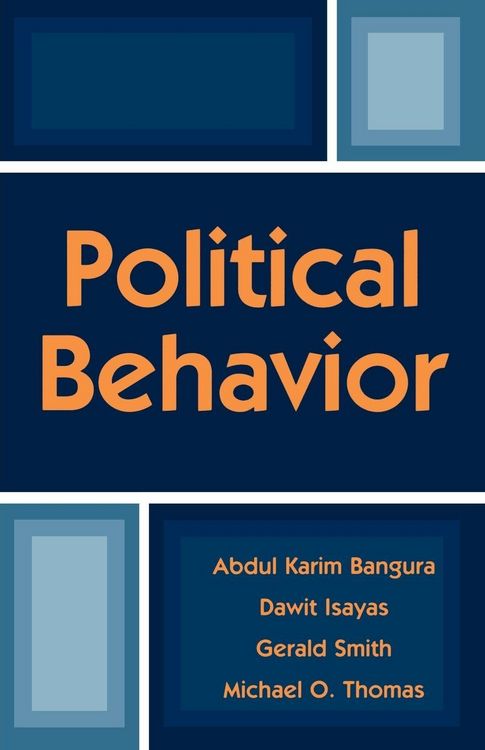 Produktbild: Political Behavior