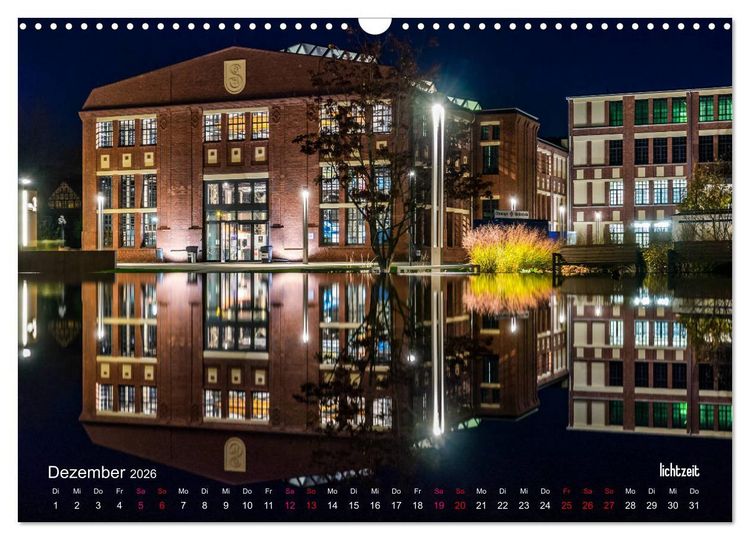 Produktbild: bad hersfeld zeitlos (Wandkalender 2026 DIN A3 quer), CALVENDO Monatskalender