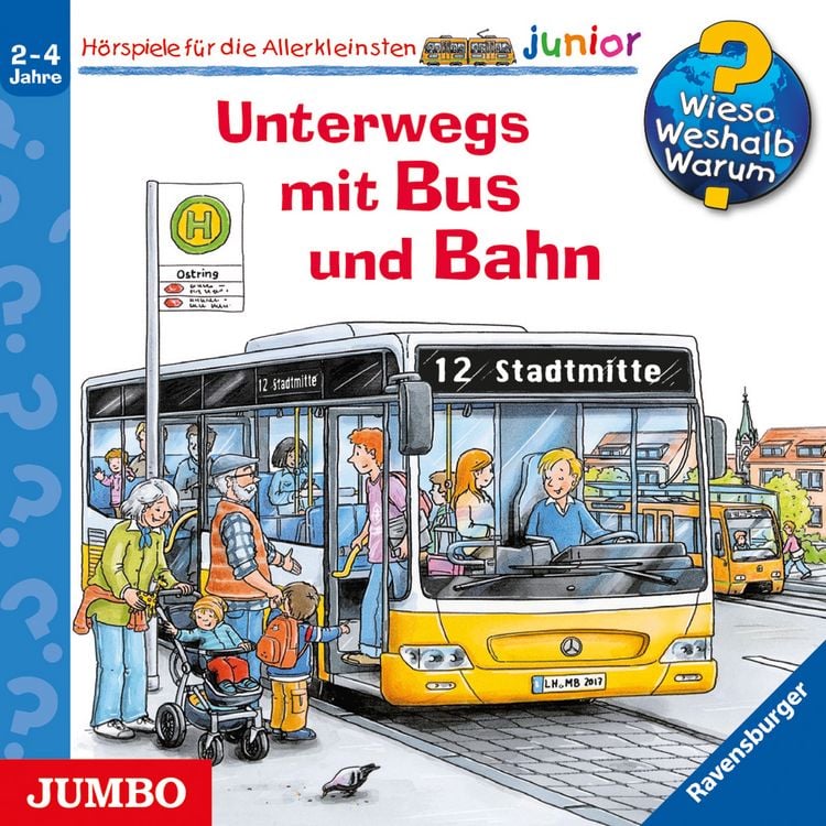 Produktbild: Wieso? Weshalb? Warum? junior. Unterwegs mit Bus und Bahn
