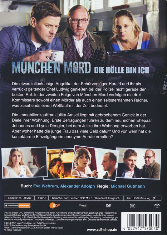 Produktbild: M&uuml;nchen Mord - Die H&ouml;lle bin ich