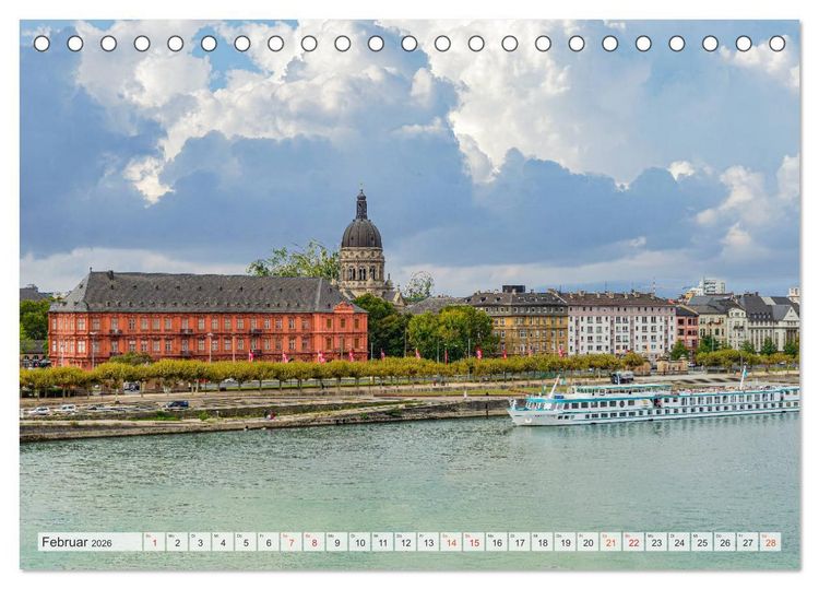 Produktbild: Mainz Impressionen (Tischkalender 2026 DIN A5 quer), CALVENDO Monatskalender