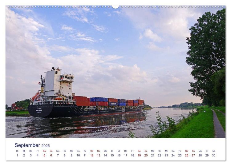 Produktbild: Radtouren ab Eckernf&ouml;rde (hochwertiger Premium Wandkalender 2026 DIN A2 quer), Kunstdruck in Hochglanz
