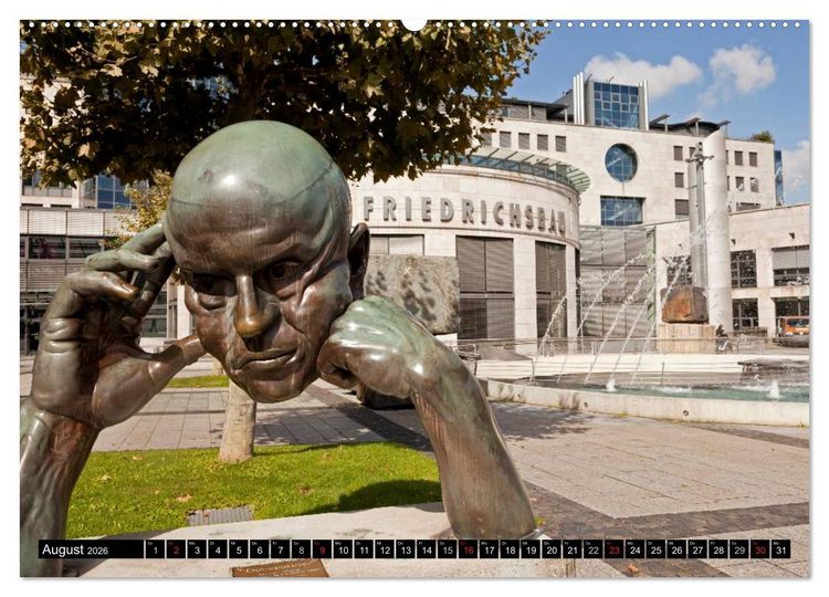 Produktbild: Landeshauptstadt Stuttgart (hochwertiger Premium Wandkalender 2026 DIN A2 quer), Kunstdruck in Hochglanz