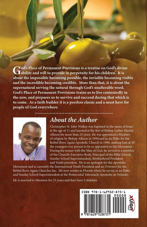 Produktbild: God's Place of Permanent Provisions